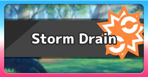 ability effect storm drain.